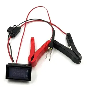 Car Battery Drain Tester – Parasitic Draw Test Tool with Digital Display, 12V Automotive Battery Leakage Detector for Finding Hidden Battery Drain