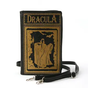 Curious Cottage Goods Dracula Book Clutch Bag