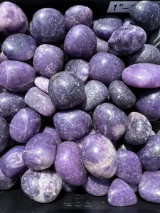 Lepidolite Tumbled Stone - Polished Natural Lepidolite Crystal