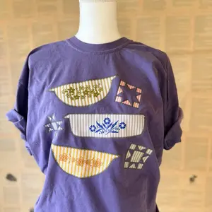 Bowls and Quilt Patches Tee