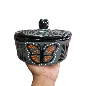 Clay Tortilla Warmer, Kitchen Utensils for Food & Snack Storage, Kitchen Food Preserving Container