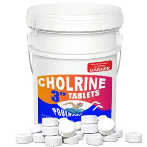 3 inch 50 Pounds Chlorine Tablets ,  Stabilized Chlorine Tablets