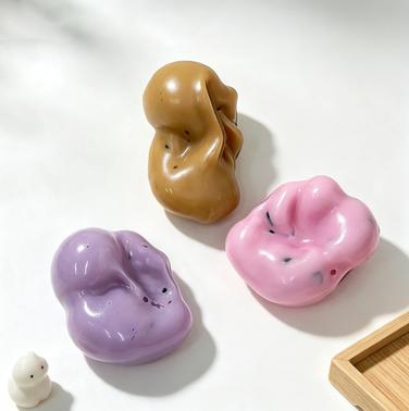 Mochi Style Bubble Tea Soft Squeeze Ball – Boba Milk Tea Fidget Toy, Ultra Soft Slow Rising Sensory Stress Relief Toy, Brown Sugar/Strawberry/Taro Theme, Gift for Kids & Adults