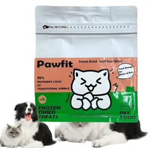 Healthy Freeze Dried Beef Liver Treats｜Additive-Free High Protein Training Snacks｜Dog & Cat Chew Treats | Digestive & Coat Care Chews |