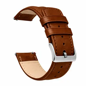 Chocolate Brown Classic Horween Leather Watch Band - Citizen Promaster Diver BN0150 (20mm)