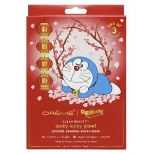 3pk Crème Shop X Doraemon: Essence Sheet Mask