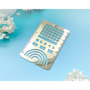 Calendar and Half-Circles Washi Cutter Stencil