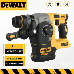 DEWALT DCH273 20V Brushless Rotary Hammer Drill, 2.1J Powerful Impact Energy, SDS-Plus Chuck Design, High Output Cordless Concrete Drill, Portable Power Tool for Masonry & Drilling Tasks