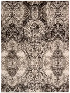Michael Amini Glistening Nights MA501 Light Grey Contemporary Power-loomed Rug