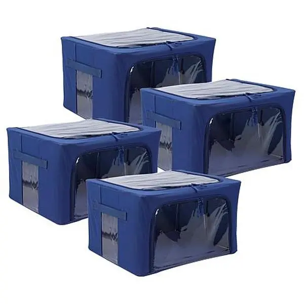 Improvements Collapsible Large Storage Bins -Set of 4 Improvements Collapsible Large Storage Bins -Set of 4