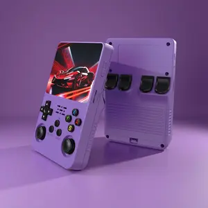 Authentic R36s Retro Handheld Video Game Console Linux System, 3.5 Inch IPS Screen, Portable Pocket Video Player, 15000+ Games, Rechargeable Portable Console,Dad Gifts