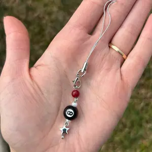 Beaded Phone Charm for Smartphones and Cellphones -