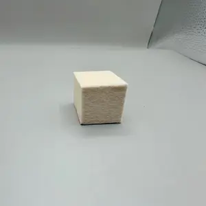 Rock Hard Deburring Felt Block For Knife/ Tool Sharpening - 1 by 1 inch square