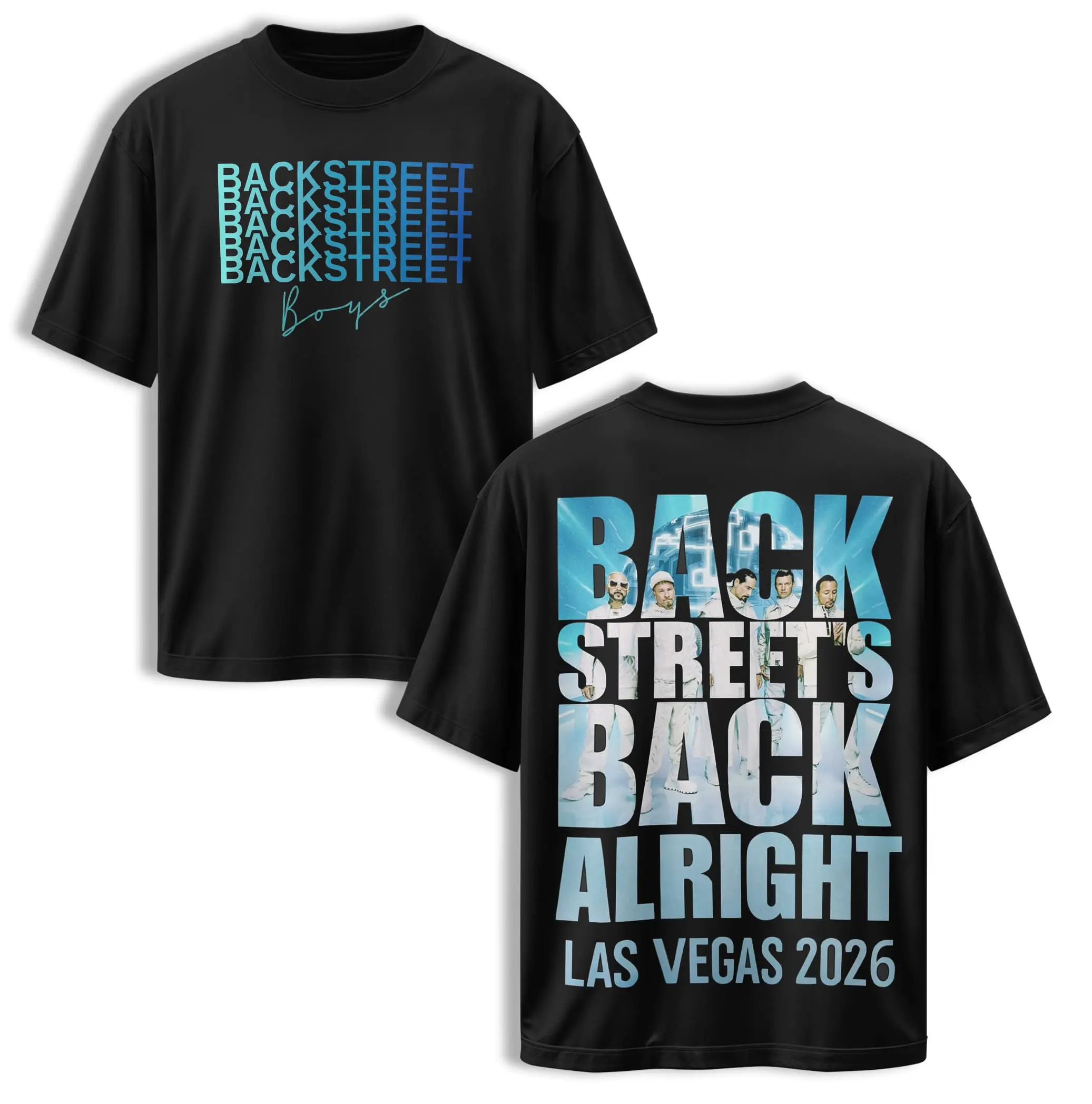 [SALE OFF 50%] Backstreet Boys 2026 T shirt, 90s Pop Music BSB Shirt, Faux glitter print effect, Into The Millennium Las Vegas Retro Sphere Graphic Tee, Casual Y2K Unisex Streetwear Top Trendy Gift Fans