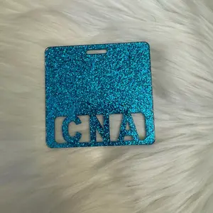 Teal CNA badge buddie