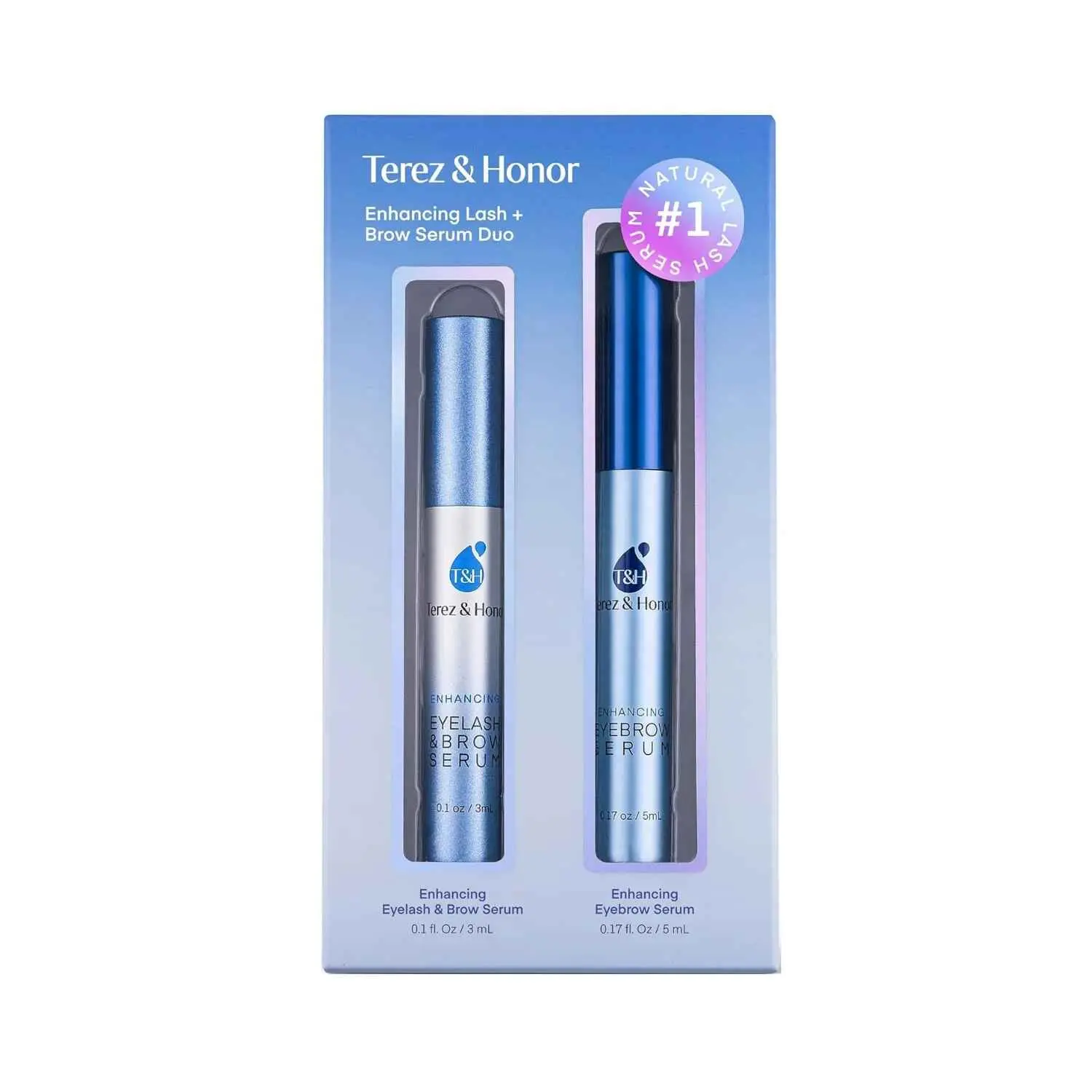 Terez & Honor Radiant Gaze Set – Lash + Brow Serum Terez & Honor Radiant Gaze Set – Lash + Brow Serum