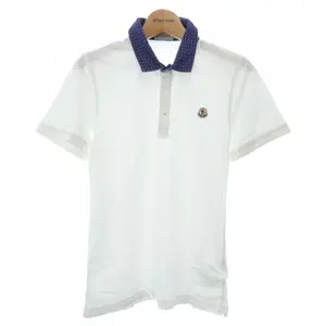 Pre-owned MONCLER Cotton Small Leather Goods Polo Shirt
