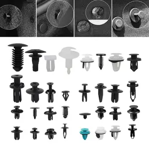 CarTok Essential 1115Pcs Universal Auto Fastener Push Pin Kit Heavy Duty Nylon Bumper Rivet Door Panel Retainer With Removal Tool DIY Garage Hack for BMW Benz Toyota Honda Nissan Subaru Audi Mazda Ford GM Chrysler