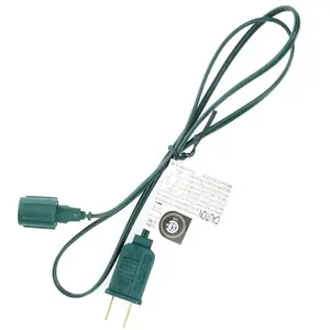 Male Plug for Commercial Co-Axial LED Strings, 36in