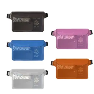 Waterproof Pouch with Adjustable Waist Strap, Screen Touch Sensitive Dry Bag, Keeps Phone & Valuables Dry, Ideal for Swimming, Kayaking, Boating, Fishing, Beach Diving, Boating Accessory, Outdoor