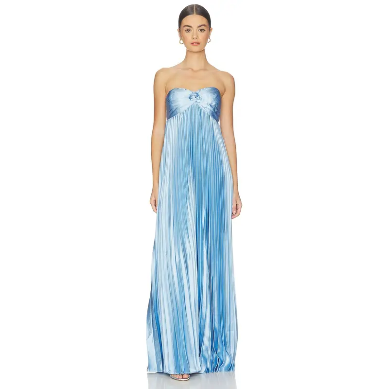 ice blue formal dress Long Evening Dress by Dave and Johnny 11516 Ice Blue / 10