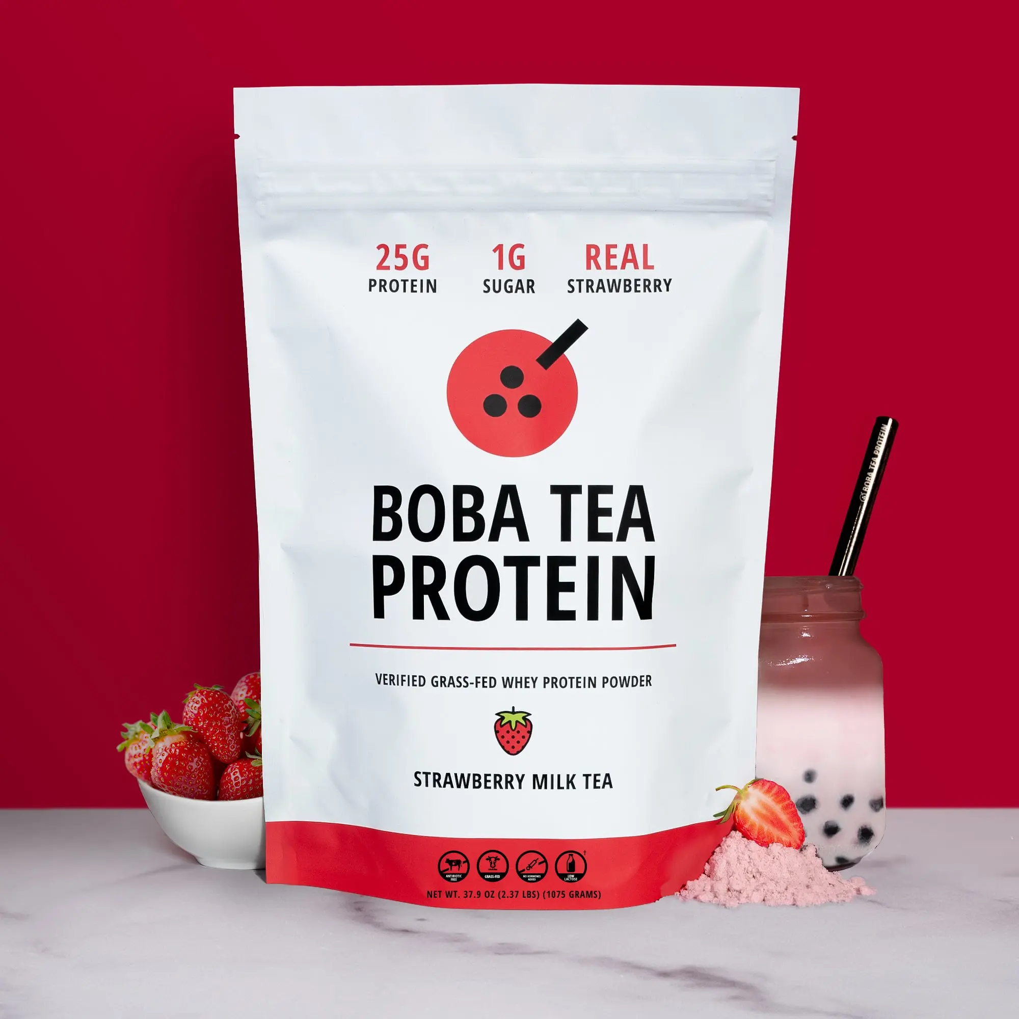 Strawberry Milk Tea Whey Protein Strawberry Milk Tea Whey Protein