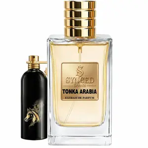 TONKA ARABIA by Synced Scents | Inspired by Arabians Tonka | Smells Like Sweet Amber Tonka Bean Perfume  | Unisex Extrait de Parfum | Long Lasting, Strong Projection, Niche Inspired Fragrance