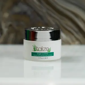 Vitalize Edge Control hair types 1a-3a active ingredient Redensyl  Perfect Performance 1.7fl Oz with  Long Lasting 24-hour hold Residue Extreme Strong