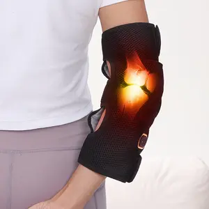 [Heated Elbow Massager] Portable Heated Elbow Massager | USB Power Elbow Pad Joint Massage for Relaxation Warmth Unisex Father's Day Gift