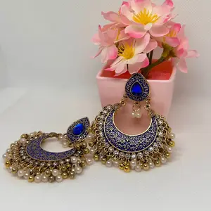 Lunar Blue Celestial Drops- LUNORA- Traditional