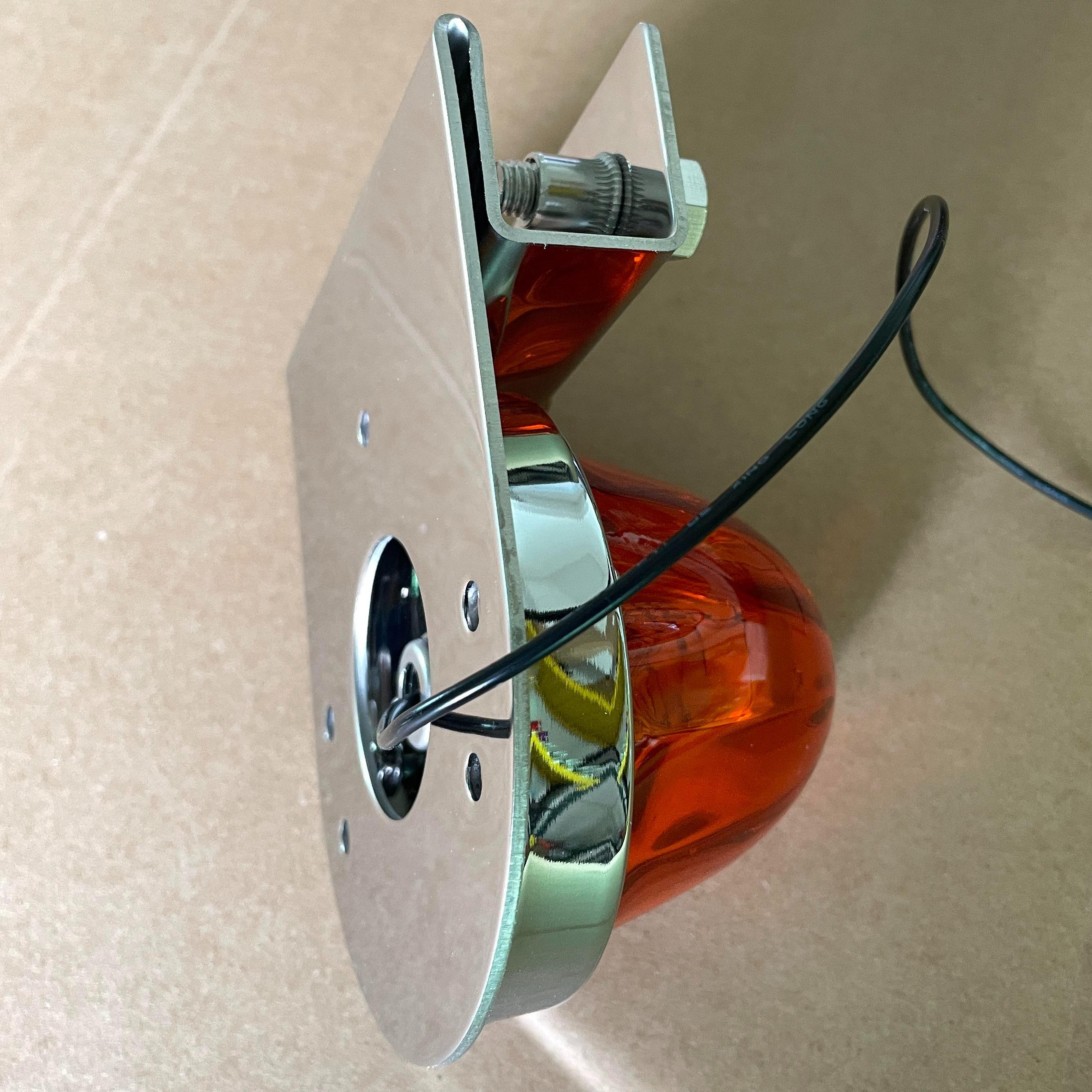 Vertical Chassis Underglow Light Mounts — 2-Piece Stainless Steel "Watermelon Light" Mounting Brackets (No-Drill Design) — Suitable for Trucks & RVs