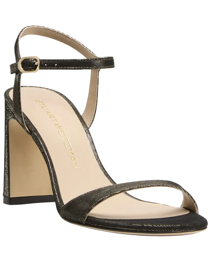 Stuart Weitzman Babette 85 Leather Sandal