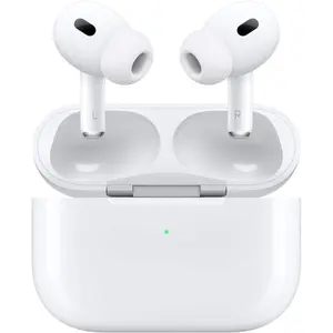 Refurbished Apple Airpods Pro (2nd Gen) w/ Type-C Magsafe Charging Case White - Excellent