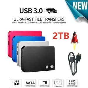 [NEW 2026]External High-Speed External Hard Drive Expansion Upgrade 16TB 8TB 4TB 2TB 1TB 500GB     -(Raincoats)