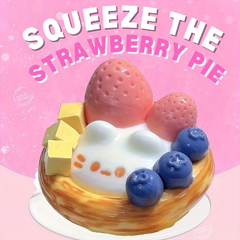 Delicious Pie, Tart Taba Squeeze Toy, Food Lover, Ultra-Soft, Fidget Toy, Student, Teacher, Valentine'S Day, Birthday, School Season, Christmas, New Year, Easter Gift, Mini Decor Display, Relax, Decor