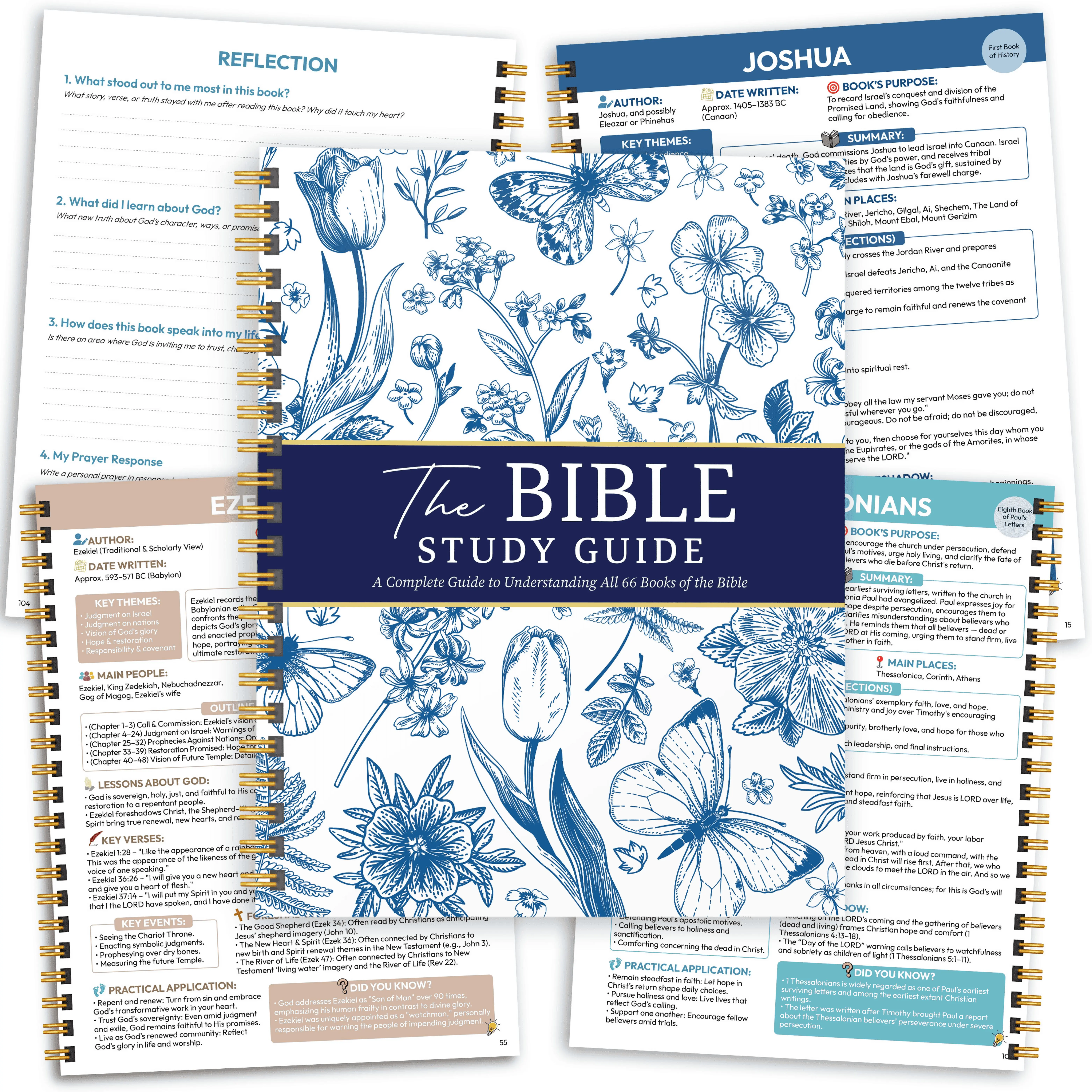 French Floral Bible Study Guide