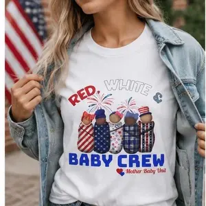 Red, White & Baby Crew