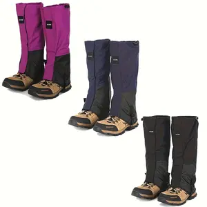 1 pair of leg protectors, leg guards, adjustable safety equipment