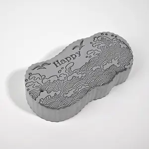 1/2 PCS Magic Exfoliating Body Scrubber - 3D Super SoftBath Sponge, Skin-Friendly Reusable for Adults & Children