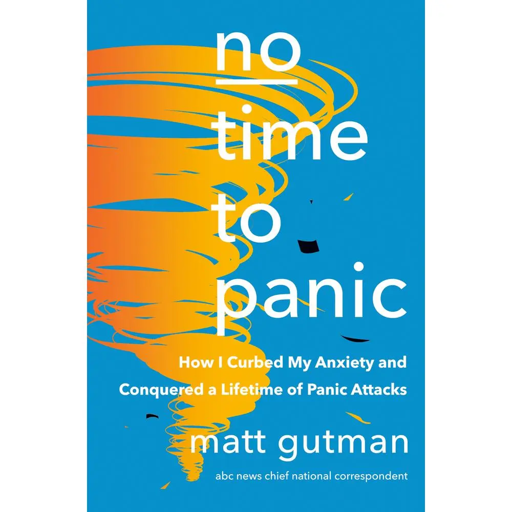USED Book - No Time to Panic: How I Curbed My Anxiety and Conquered a Lifetime of Panic Attacks by Gutman, Matt (Hardcover) - english