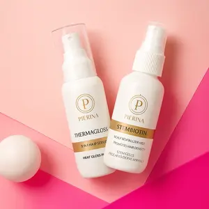 Bio Shine & Grow Duo By Pierina - Enhances Growth, Provides Heat Protection, and Adds Shine Haircare Lightweight Biotin Glossy