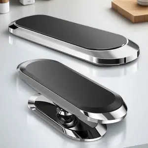 Magnetic Car Phone Mount: Strong Hold, Anti-Slip & Shockproof Universal Holder for All Phones – Cars, Trucks, SUVs Compatible, Portable Single/Double Pack Durable Magnet Mount, Cell Phone Car Mount