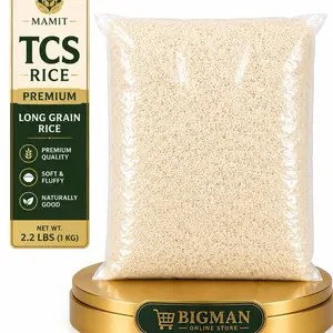 Mamit TCS White Rice, Quality Long-Grain Rice with Carb for Daily Meals