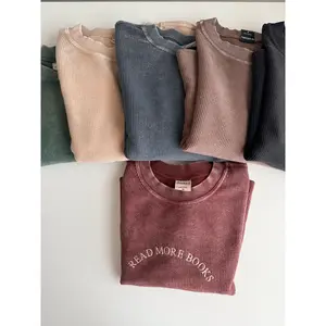 Read More Books Corded Crewneck