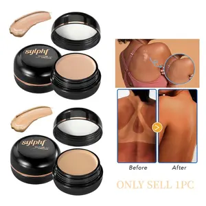 1PC Full Coverage Concealer, Makeup Cream, Waterproof and Sweat Proof, Long-lasting Makeup Effect, All Day Flawless Beauty, Natural Makeup Effect