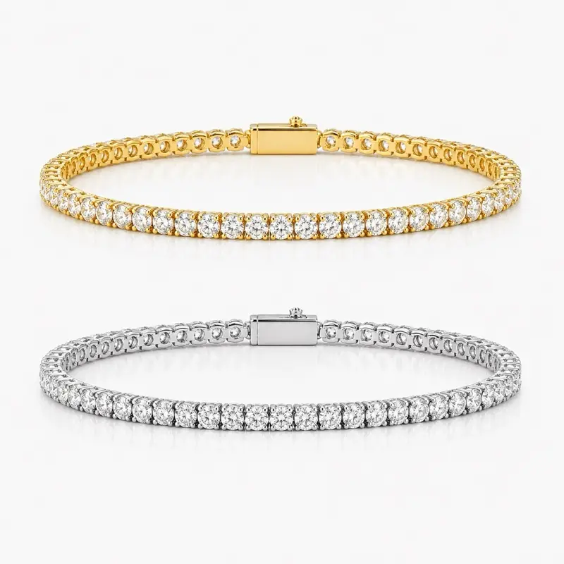 Classy tennis bracelet