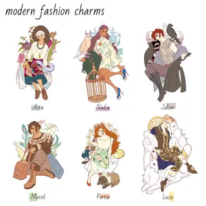 The Arcana - Modern Vesuvia Acrylic Charms