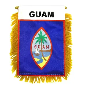 Guam Mini Banner Flag