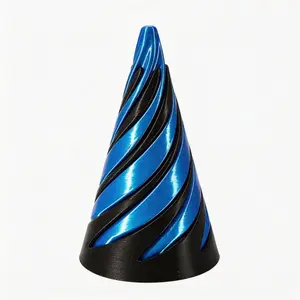3D Printed Spiral Cone Design Toy, 1 Count Creative Puzzle Toy, Desktop Ornament for Home Office, Home Decoration, Gift for Friend