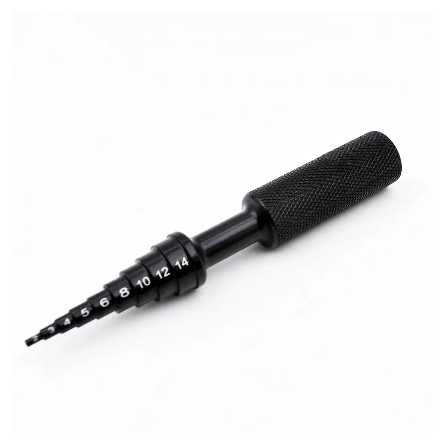 Miniature Bearing Remover Installer Kit – Black Aluminium Alloy Portable Tool for 2mm-14mm Bearings, Bore Disassembly & Assembly, Mechanical Maintenance Hand Tool Supply, Durable Lightweight, Essential Workshop & DIY Repair Kit